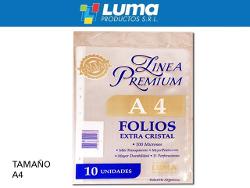 FOLIO LUMA A4 X10 PREMIUM (x U.)