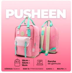 MOCHILA MOOVING PUSHEEN 17" - 1626124 (x U.)