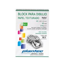 BLOCK DIBUJO ESPIRAL 210GR A4 40H - 15652 (x U.)