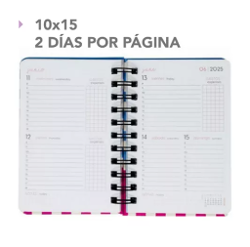 AGENDA MOOVING 2025 10X15 2DXP HELLO FUN 224 PAG - 1402155 (x U.)